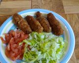 Foto del paso 8 de la receta: Barritas cremosas de pollo y papa apanadas