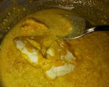 A picture of step 2 of Till magad barfi.
