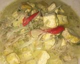 Foto langkah ke 9 dari resep Tauge&tahu kuah santan.