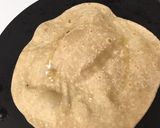 A picture of step 14 of Chappatis/Indian Flat Bread.