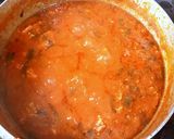 A picture of step 2 of Hospital leaf /awara soup.