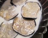 A picture of step 3 of Baingan borani.