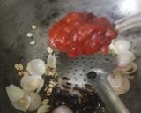 A picture of step 5 of Veg manchurian.