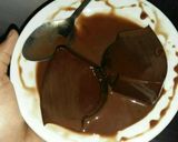 Foto langkah ke 3 dari resep Puding coklat with vla cokelat.