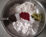 A picture of step 1 of Paneer Chilli(gravy).