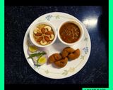 A picture of step 13 of Dal baati churma.
