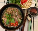 Hình bước làm 3 của món Phở bò cấp tốc phương xa🍜