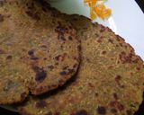A picture of step 5 of Millet Flour Roti#flourchallenge.