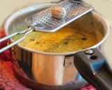 A picture of step 5 of Aval Halwa for Krishna Jayanthi.