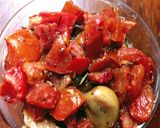 Foto del paso 1 de la receta: Tomates asados al horno con Hierbas