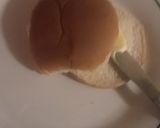 A picture of step 1 of 15 Cent Diner Fried Egg Sandwich with cheese.