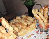 Pas rețetă Spirale din foietaj cu brânză 3 fotografie