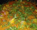 A picture of step 8 of Lauki Sabji.