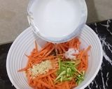 A picture of step 4 of Instant Carrot Achar.