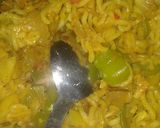 A picture of step 3 of Veg Maggi.