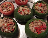 Foto del paso 3 de la receta: Zapallitos y Tomates rellenos