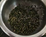A picture of step 1 of Pesarettu Coleslaw Sandwich.