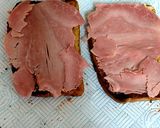 A picture of step 2 of My Fave Ham Toast.