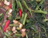 Foto langkah ke 12 dari resep Kangkung Saus Tiram Krenyes ala Restoran.