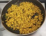 A picture of step 7 of Spicy Zunka & Soft Bhakri.