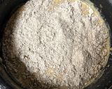 A picture of step 3 of Kuttu Atta Phirni (Buckwheat Flour Pudding).