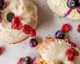 Foto del paso 6 de la receta: Donuts de arándanos y limón