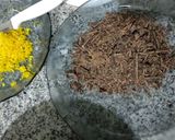 Foto del paso 1 de la receta: Brownies marmolados de chocolate y naranja