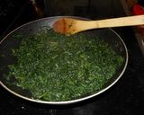 A picture of step 6 of Paul's Thanksgiving Chopped Spinach.