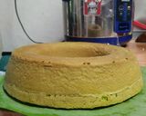 Foto langkah ke 6 dari resep Bolu pandan panggang ukuran sendok.