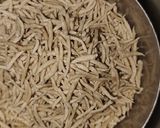 A picture of step 1 of Meethi seviyan.