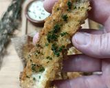 Une image de l'étape 6 de 🌿 Courgettes panées au zaatar.