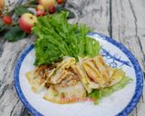 Hình bước làm 12 của món Bánh Crepe Trứng Đài Loan (Ji Dan Bing)