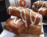 A picture of step 5 of Cheesey French Toast Sticks.