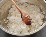 Une image de l'étape 1 de Salade de riz sucré salé.