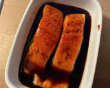 A picture of step 5 of Teriyaki Salmon.