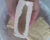 Hình bước làm 2 của món Đậu hũ nhồi sốt cà chay