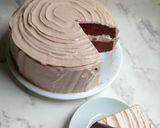Foto langkah ke 8 dari resep Cake Cokelat Putih Telur.