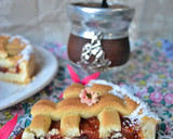 Foto del paso 6 de la receta: Pasta frola de naranja y membrillo con pasas de uvas al oporto🧉