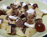 Foto del paso 2 de la receta: Patata con berenjena, pavo y huevo duro