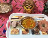 A picture of step 3 of RIDGE GUARD / Torai DRY CURRY 🍛 MADE BENGOLI PLATTER.