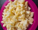 Foto del paso 1 de la receta: Torta matera de bananas con manzanas y chips de chocolate