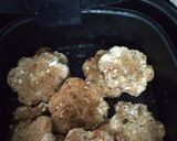 A picture of step 8 of Walnut Puffed Rice kabab with walnut mayo dip.
