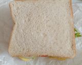 Foto langkah ke 5 dari resep 151. Wanpaku Egg Sandwich.
