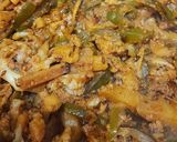 A picture of step 5 of Aloo gobhi shimla mirch sabzi.