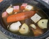 A picture of step 13 of Cabbage Stew with Smoked Sausage, Bacon, Carrots, and Turnips.