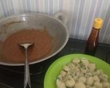 Foto langkah ke 4 dari resep Cilok/baso aci bumbu kacang empuk anti alot.
