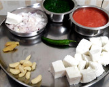 पालक पनीर(Palak Paneer recipe in Hindi) रेसिपी चरण 1 फोटो