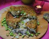 Persian dill & broad beans rice cake ته چین شوید باقالی recipe step 32 photo