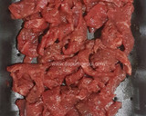 A picture of step 1 of Beef Stroganoff.