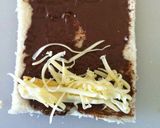 Foto langkah ke 2 dari resep Roti Tawar Goreng Pisang Nutella.